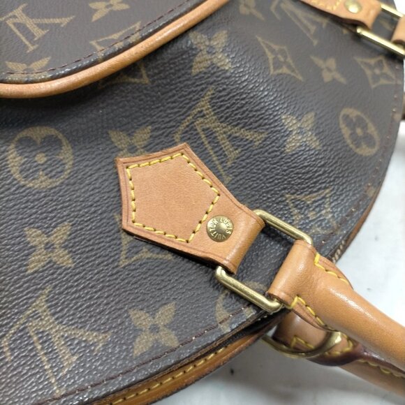 Authentic Louis Vuitton Ellipse MM Brown Monogram mn630-120625 - Picture 10 of 16